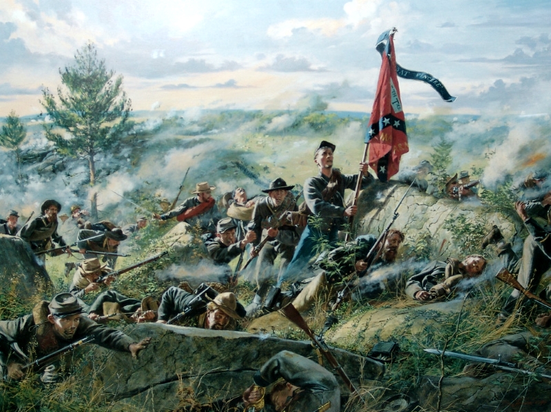 TROIANI Little Round Top 5th Texas Regiment CIVIL WAR Gettysburg 4